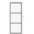 Puerta corredera con herrajes ESG vidrio y aluminio 76x205