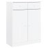 Aparador alto ALTA madera maciza de pino blanco 77x35x188