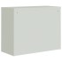 Armario archivador de acero gris claro 90x40x110