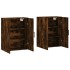 Armarios de pared 2 unidades roble ahumado 69,5x34x90