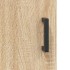 Armarios de pared 2 uds madera de ingeniería roble