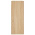 Armarios de pared 2 uds madera de ingeniería roble