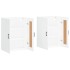 Armarios de pared 2 uds madera de ingeniería