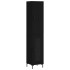 Aparador de madera contrachapada negro 34,5x34x180