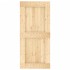 Puerta corredera con herrajes madera maciza de pino 95x210