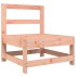 Juego de muebles de jardín 8 pzas madera maciza abeto