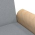 Sofá cama con reposabrazos tela gris