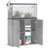 Soporte de acuario madera ingeniería gris hormigón 81x36x73