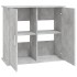 Soporte de acuario madera ingeniería gris hormigón 81x36x73