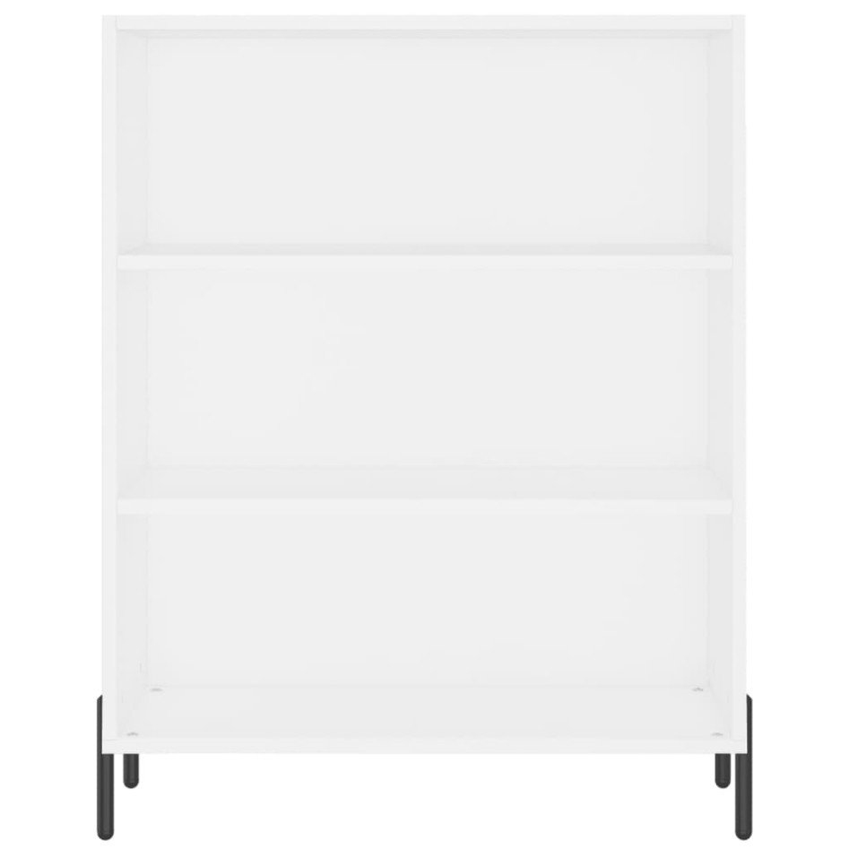 Aparador alto madera contrachapada blanco 69,5x34x180