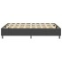 Estructura de cama Box Spring sin colchón tela gris 180x200