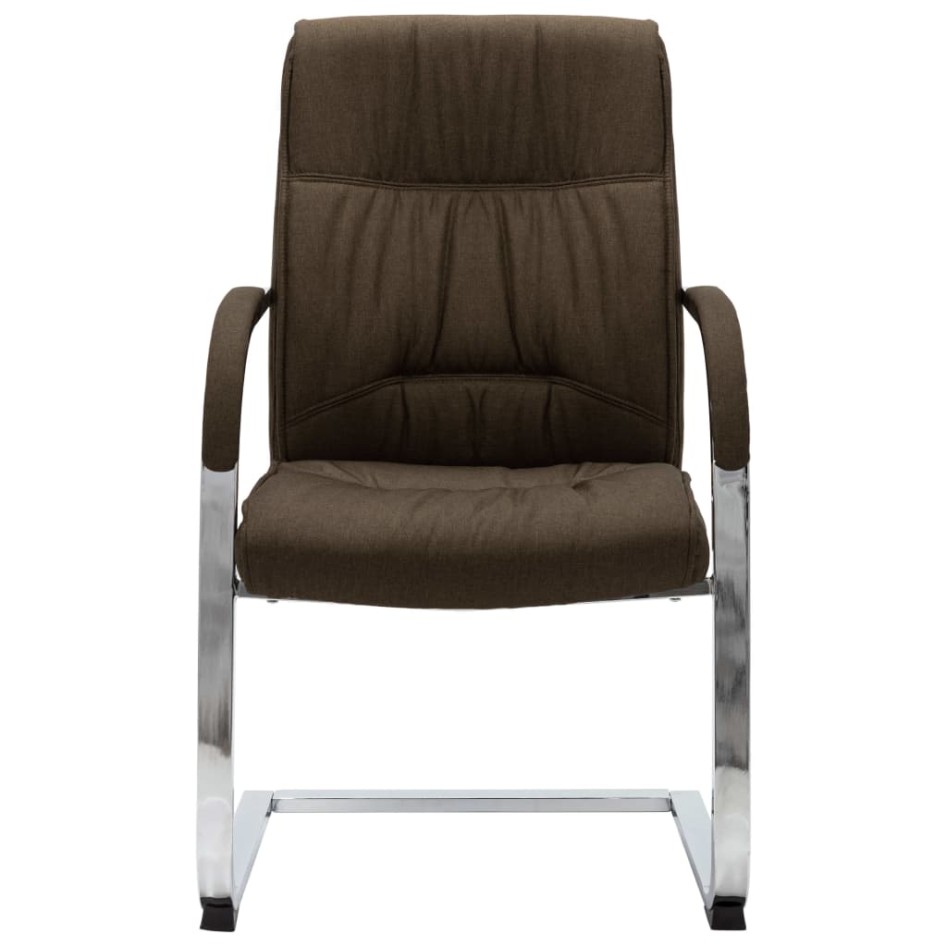 Silla de oficina voladiza de tela