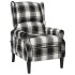 Silla reclinable tela