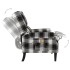 Silla reclinable tela