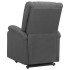 Sillón de masaje elevable tela gris