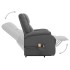 Sillón de masaje elevable tela gris