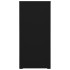 Armario archivador de acero negro 46x62x133