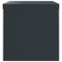 Armario archivador de acero gris antracita 90x40x40
