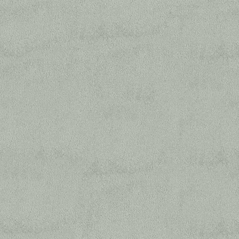 Banco de terciopelo gris claro 110x40x70