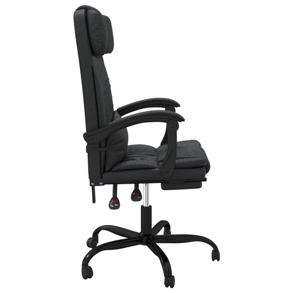 Silla de oficina reclinable cuero sintético