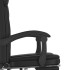 Silla de oficina reclinable cuero sintético