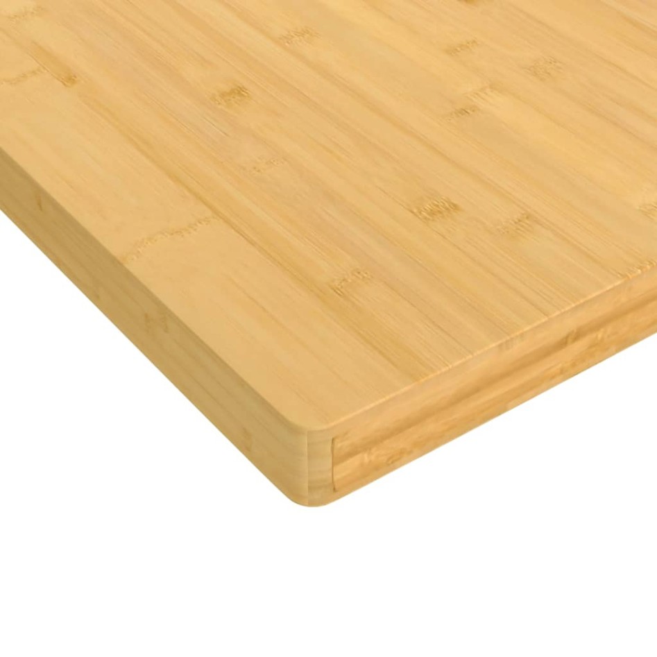 Tablero de mesa de bambú 90x90x4