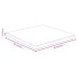 Tablero de mesa de bambú 90x90x4