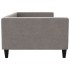 Sofá cama sin colchón tela gris taupe 100x200