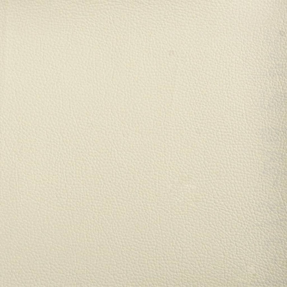 Sofá cama cuero sintético color crema 100x200