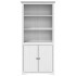Librería BODO madera maciza de pino blanco 82x40x173