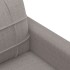 Sillón de tela gris taupé 60