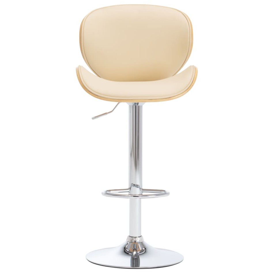 Taburete de cocina cuero sintético color