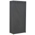 Armario de tela gris 79x40x170