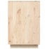 Escritorio de madera maciza de pino 140x50x75