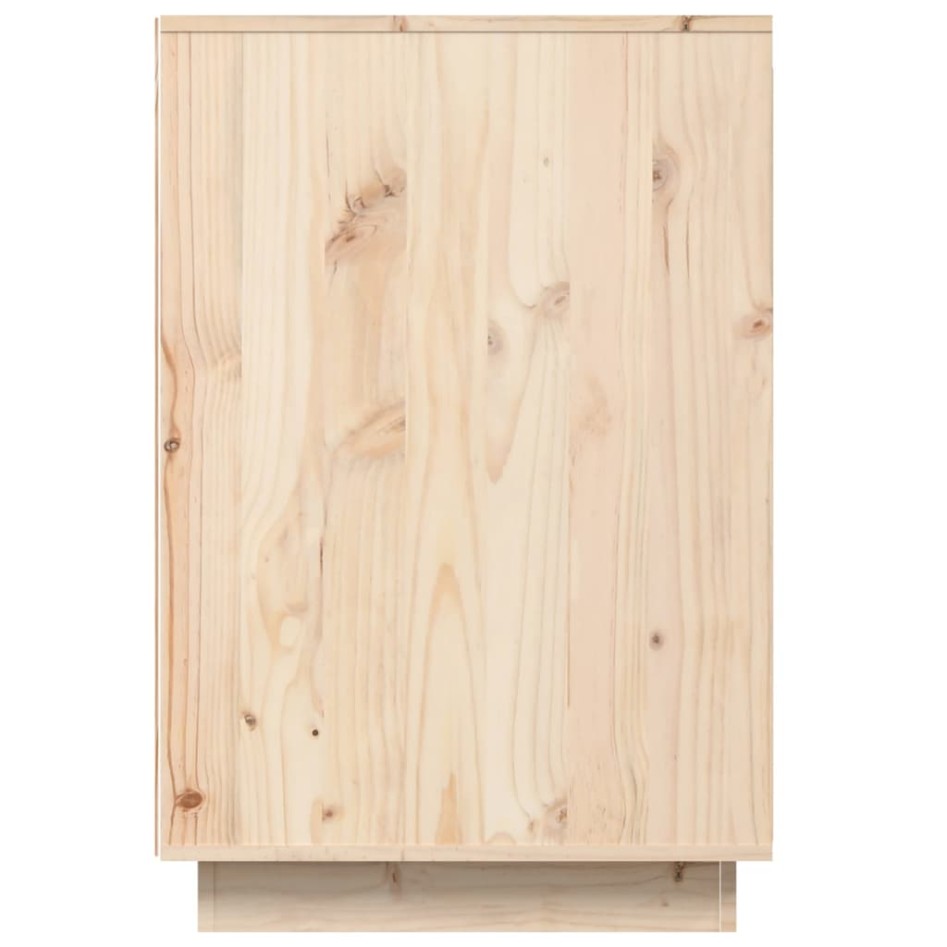 Escritorio de madera maciza de pino 140x50x75