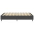Estructura de cama Box Spring tela gris 140x200