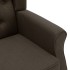 Sillón de masaje con reposapiés tela