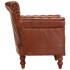 Sillón de cuero auténtico de cabra