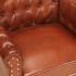 Sillón de cuero auténtico de cabra