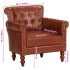 Sillón de cuero auténtico de cabra