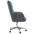 Sillón de relax de terciopelo gris