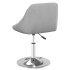 Sillas de comedor giratorias 2 uds de terciopelo gris