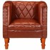 Sillón de cuero de cabra auténtico