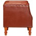 Sillón de cuero de cabra auténtico