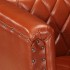 Sillón de cuero de cabra auténtico