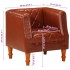 Sillón de cuero de cabra auténtico