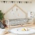 Estructura de cama infantil con cajones madera pino 90x190
