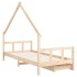 Estructura de cama infantil con cajones madera pino 90x190