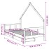 Estructura de cama infantil con cajones madera pino 90x190