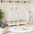 Estructura de cama para niños madera de pino blanco 70x140